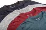 5 Pack: Men’s Dry-Fit Moisture Wicking Active Athletic Performance Crew T-Shirt - Image 7